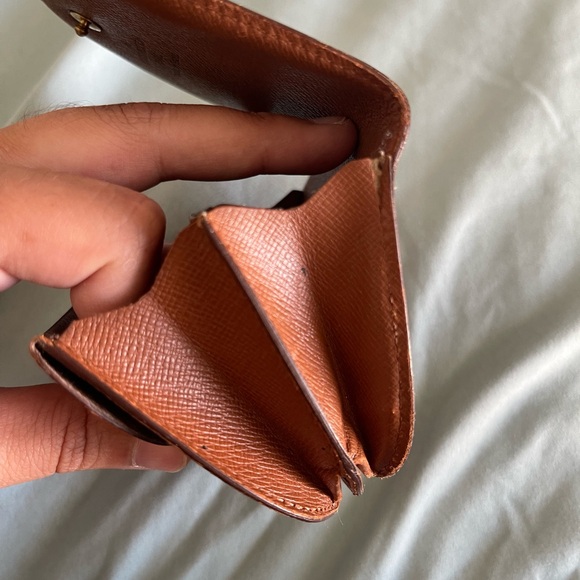 Authentic Louis Vuitton Porte Monnaie Gousset Coin Purse RARE - Picture 8 of 10